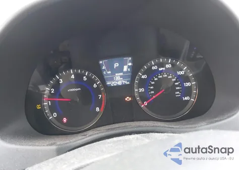 2014 Hyundai Accent Gls z USA, uszkodzony, nr VIN KMHCT4AE8EU689481